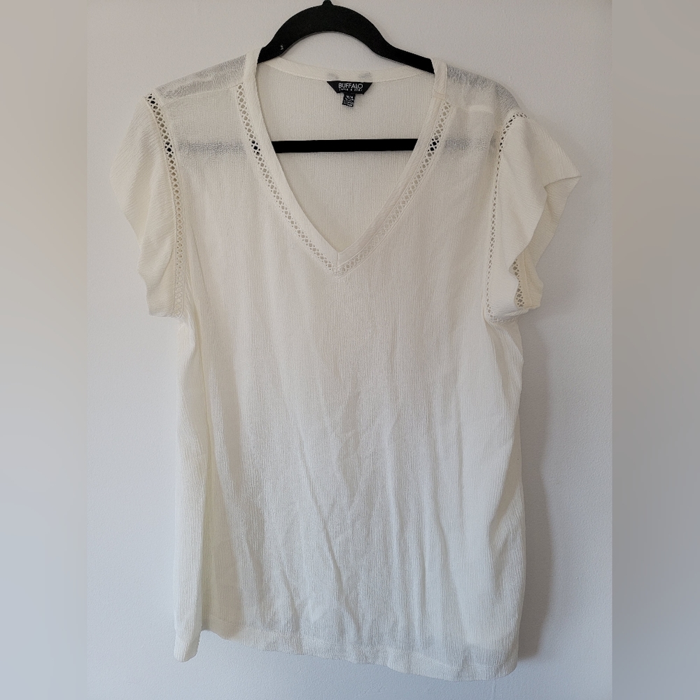 Buffalo semi sheer top
